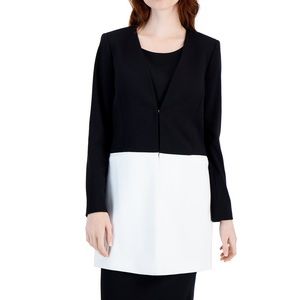 Tahari ASL women’s color block topper jacket
